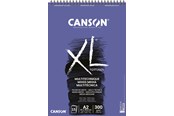 Kreativitet & Hobbyartikler - Canson XL Mix-Media MG A2 300G A2 Spiral 15 SH - 17-200001859