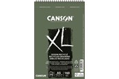 Kreativitet & Hobbyartikler - Canson XL Recyclé FG A5 160G Spiral 25 SH - 17-200001871