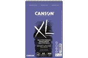 Kreativitet & Hobbyartikler - Canson XL Mix-Media MG A5 300G Spiral 15 SH - 17-200001872
