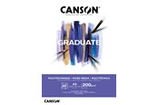 Kreativitet & Hobbyartikler - Canson Graduate Mixed Media Pad A5 200G 20 SH - 17-400110376