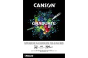 Kreativitet & Hobbyartikler - Canson Graduate Black Paper Pad A5 120G 20 SH - 17-400110385
