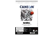 Kreativitet & Hobbyartikler - Canson The Wall A4+ 220G Spiral Pad 30 SH - 17-400078797