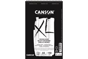 Kreativitet & Hobbyartikler - Canson XL Dessin Noir DS A5 150G Spiral 20 SH - 17-400082844