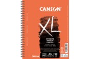 Kreativitet & Hobbyartikler - Canson XL Croquis FG A5 90G Spiral long side 60 SH - 17-200787221