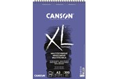 Kreativitet & Hobbyartikler - Canson XL Mix-Media MG A3 300G Spiral 30 SH - 17-200807216