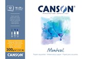 Kreativitet & Hobbyartikler - Canson Montval CP 18x25 cm 300G Pad 12 SH - 17-200807317