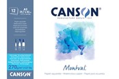 Kreativitet & Hobbyartikler - Canson Montval SG A3 270G Pad 12 SH - 17-200807325