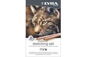 Kreativitet & Hobbyartikler - Lyra Rembrandt Sketching set 11 pcs - 1-2051110