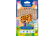 Skrive- og Tegneværktøjer - Lyra Color Giant Nature 12 pcs BL - 1-3931120
