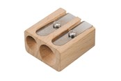 Kreativitet & Hobbyartikler - Lyra Sharpener Twin-Hole Pro Nat. Wood  ej bild - 1-7303220