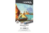 Skrive- og Tegneværktøjer - Lyra Aquacolor Metal Case 12 pcs - 1-5611120