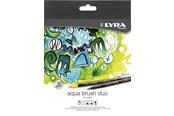 Skrive- og Tegneværktøjer - Lyra Aqua Brush Duo Marker 12 pcs - 1-6521120