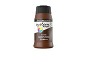 Kreativitet & Hobbyartikler - Daler-Rowney System3 500 ml Burnt Umber - 16-129500223