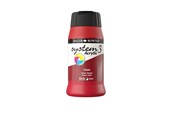 Kreativitet & Hobbyartikler - Daler-Rowney System3 500 ml Crimson - 16-129500513