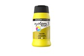 Kreativitet & Hobbyartikler - Daler-Rowney System3 500 ml Lemon Yellow - 16-129500651