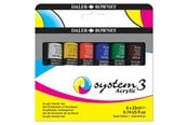 Kreativitet & Hobbyartikler - Daler-Rowney System3 Starter Set 6x22 ml - 16-129100005