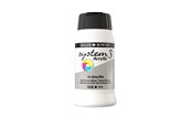Kreativitet & Hobbyartikler - Daler-Rowney System3 500 ml Zinc Mixing White - 16-129500006