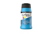 Kreativitet & Hobbyartikler - Daler-Rowney System3 500 ml Fluorescent Blue - 16-129500100