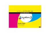 Kreativitet & Hobbyartikler - Daler-Rowney System3 Acrylic Pad 20 Sheets 230G A2 - 16-403600200