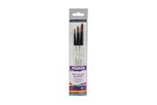Kreativitet & Hobbyartikler - Daler-Rowney Graduate Synthetic Round Brush Set 3 pcs - 16-212530007
