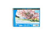 Kreativitet & Hobbyartikler - Daler-Rowney Aquafine HP Travel Book 12 Sheets A5 - 16-432255500