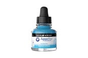 Kreativitet & Hobbyartikler - Daler-Rowney Aquafine 29.5 ml Ink Coeruleum (Hue) - 16-166029112