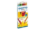 Skrive- og Tegneværktøjer - Giotto Elios Tri Wood free 24 pcs - 11-275900