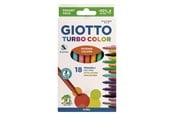 Skrive- og Tegneværktøjer - Giotto Turbo Color 18 pcs BL - 11-073400