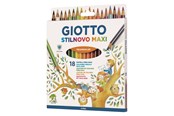 Skrive- og Tegneværktøjer - Giotto Stilnovo Maxi 18 pcs BL - 11-226200
