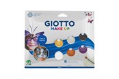 Skrive- og Tegneværktøjer - Giotto Make Up Face Paint Metallic 6x5 ml BL - 11-476400