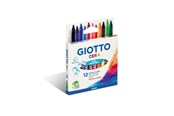 Skrive- og Tegneværktøjer - Giotto Cera Wax Crayons 12 pcs BL - 11-281200