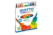 Skrive- og Tegneværktøjer - Giotto Turbo Color 12 pcs BL - 11-071400