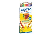 Skrive- og Tegneværktøjer - Giotto Elios Tri Wood free 12 pcs - 11-275800