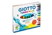 Skrive- og Tegneværktøjer - Giotto Turbo Maxi 12 pcs - 11-454000