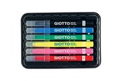 Skrive- og Tegneværktøjer - Giotto Decor Textile 6 pcs BL - 11-500000