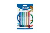 Hobby artikler - Giotto Decor Glitter Glue Metallic 5 pcs BL - 11-545100