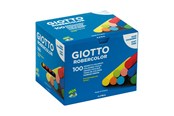Skrive- og Tegneværktøjer - Giotto Robercolor Chalks Assortd col. Box 100-pack - 12-539000