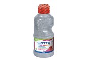 Kreativitet & Hobbyartikler - Giotto Glitter Paint 250 ml Silver - 12-531202
