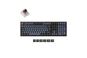 Tastatur - Keychron K10 Pro QMK/VIA Wireless RGB Hot Swap K Pro Brown - Gaming Tastatur - Nordisk - Sort - K10P-H3P-BO