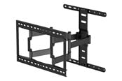 Vægbeslag, AV-Beslag & AV-Møbler - Deltaco Office ARM-0258 - Ultra-Slim mounting kit - full-motion - for LCD TV / curved LCD TV - black - Maks 60 kg - Maks størrelse 75" - ARM-0258-B