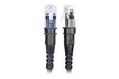 Netværkskabel - PatchSee ThinPATCH patch cable - 3.1 m - black - Sort - 3m - TP-6A-U/10