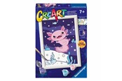 Kreativt Legetøj - Ravensburger CreArt Paint by Number - Axolotl - 255542