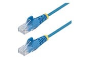 Netværkskabel - StarTech.com patch cable - blue - Blå - 0.25m - N6PAT25CMBLS