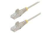 Netværkskabel - StarTech.com patch cable - grey - Grå - 0.25m - N6PAT25CMGRS