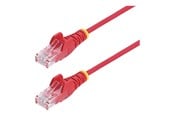 Netværkskabel - StarTech.com patch cable - red - Rød - 0.25m - N6PAT25CMRDS