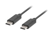 USB kabel - Lanberg - USB-C cable - USB-C to USB-C - 1 m - CA-CMCM-10CU-0010-BK