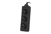 Strømkabel (ekstern) - Lanberg - power strip - PS0-03E-0300-BK