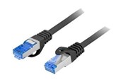 Netværkskabel - Lanberg patch cable - 1.5 m - black RAL 9004 - Sort - 1m - PCF6A-10CC-0150-BK