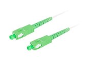 Netværkskabel - Lanberg patch cable - 10 m - 10 m - white - Hvid - 10m - FO-SASA-SS31-0100-WH
