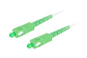Netværkskabel - Lanberg patch cable - 10 m - 10 m - white - Hvid - 10m - FO-SASA-SS21-0100-WH